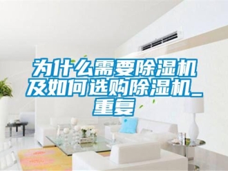 行業(yè)新聞為什么需要除濕機及如何選購除濕機_重復