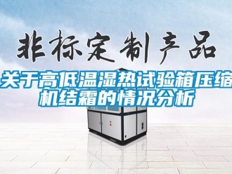常見問題關于高低溫濕熱試驗箱壓縮機結霜的情況分析