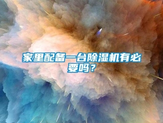 常見問題家里配備一臺除濕機有必要嗎？