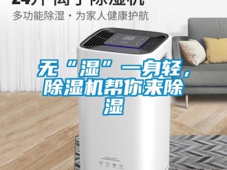 知識百科無“濕”一身輕，除濕機幫你來除濕