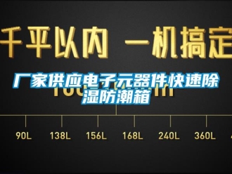 企業新聞廠家供應電子元器件快速除濕防潮箱