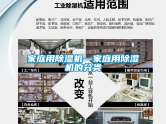 行業(yè)新聞家庭用除濕機(jī)—家庭用除濕機(jī)的分類