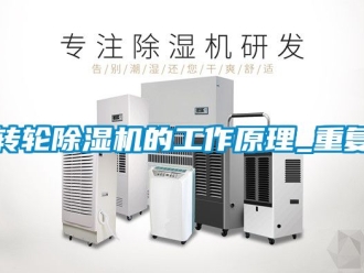 常見問題轉輪除濕機的工作原理_重復