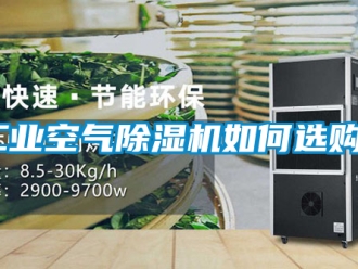 常見問題工業空氣除濕機如何選購？