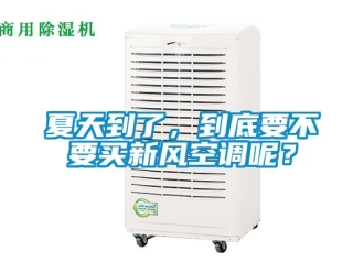 企業新聞夏天到了，到底要不要買新風空調呢？