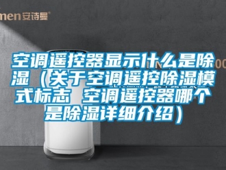 行業(yè)新聞空調(diào)遙控器顯示什么是除濕（關(guān)于空調(diào)遙控除濕模式標(biāo)志 空調(diào)遙控器哪個(gè)是除濕詳細(xì)介紹）