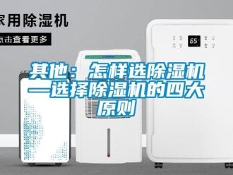 行業(yè)新聞其他：怎樣選除濕機(jī)—選擇除濕機(jī)的四大原則