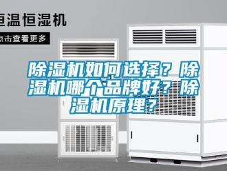 常見問題除濕機如何選擇？除濕機哪個品牌好？除濕機原理？
