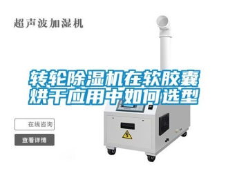 常見問題轉輪除濕機在軟膠囊烘干應用中如何選型