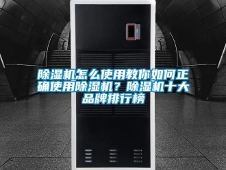 企業(yè)新聞除濕機怎么使用教你如何正確使用除濕機？除濕機十大品牌排行榜