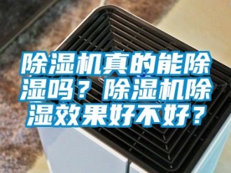 行業新聞除濕機真的能除濕嗎？除濕機除濕效果好不好？