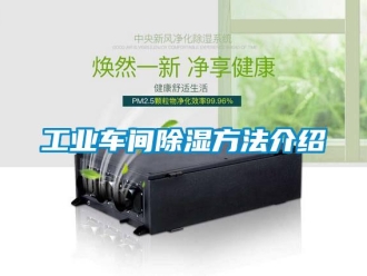 企業新聞工業車間除濕方法介紹