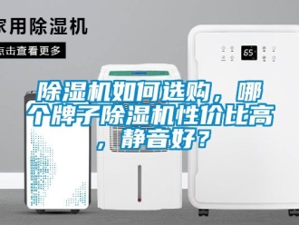 行業(yè)新聞除濕機(jī)如何選購，哪個牌子除濕機(jī)性價比高，靜音好？