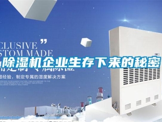 常見問題除濕機企業生存下來的秘密