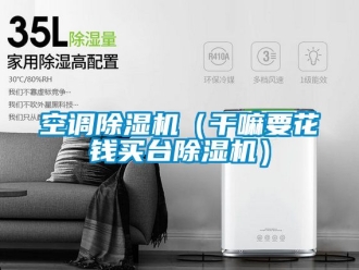 行業(yè)新聞空調(diào)除濕機（干嘛要花錢買臺除濕機）