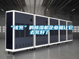 常見問題“該死”的除濕機企業就讓它去死好了