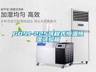 常見問題GDSJ-225可程式恒溫恒濕試驗箱