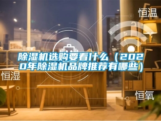 企業(yè)新聞除濕機選購要看什么（2020年除濕機品牌推薦有哪些）