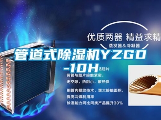 行業(yè)新聞管道式除濕機YZGD-10H