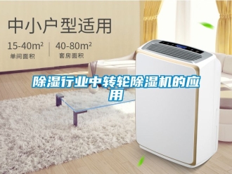 常見問題除濕行業(yè)中轉輪除濕機的應用