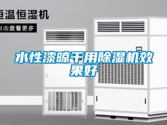 知識(shí)百科水性漆晾干用除濕機(jī)效果好