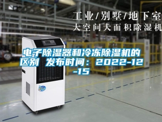 行業新聞電子除濕器和冷凍除濕機的區別 發布時間：2022-12-15