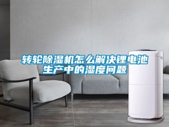 常見問題轉(zhuǎn)輪除濕機(jī)怎么解決鋰電池生產(chǎn)中的濕度問題