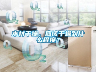 行業(yè)新聞木材干燥，應該干燥到什么程度？