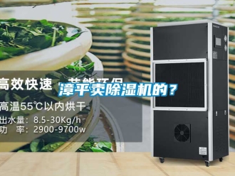 行業新聞漳平賣除濕機的？