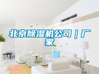 企業(yè)新聞北京除濕機(jī)公司｜廠家