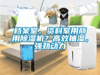 企業新聞檔案室，資料室用商用除濕機？高效抽濕，強勁動力