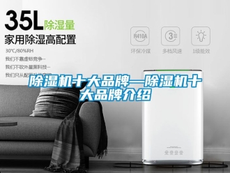 企業新聞除濕機十大品牌—除濕機十大品牌介紹