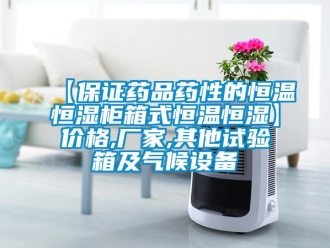 常見問題【保證藥品藥性的恒溫恒濕柜箱式恒溫恒濕】價格,廠家,其他試驗箱及氣候設備