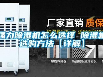 行業新聞強力除濕機怎么選擇 除濕機選購方法【詳解】