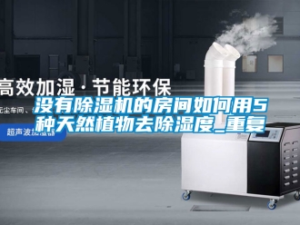 行業(yè)新聞沒有除濕機(jī)的房間如何用5種天然植物去除濕度_重復(fù)