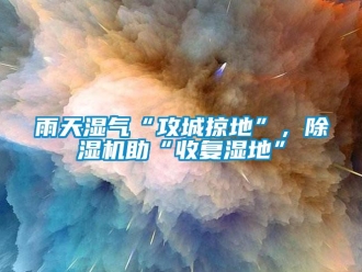 知識百科雨天濕氣“攻城掠地”，除濕機助“收復濕地”