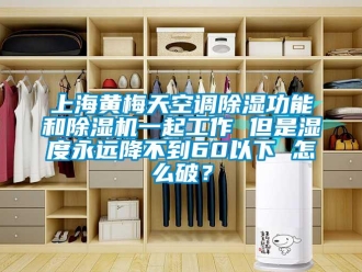 行業(yè)新聞上海黃梅天空調(diào)除濕功能和除濕機一起工作 但是濕度永遠降不到60以下 怎么破？