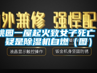 行業(yè)新聞桃園一屋起火致女子死亡 疑是除濕機自燃（圖）