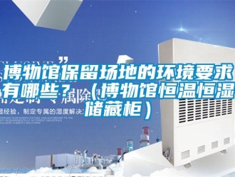 常見問題博物館保留場地的環境要求有哪些？（博物館恒溫恒濕儲藏柜）