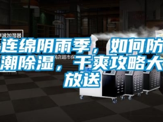 常見問題連綿陰雨季，如何防潮除濕，干爽攻略大放送