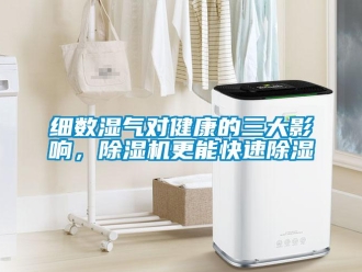 知識百科細數濕氣對健康的三大影響，除濕機更能快速除濕