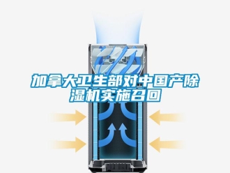 行業(yè)新聞加拿大衛(wèi)生部對中國產(chǎn)除濕機實施召回