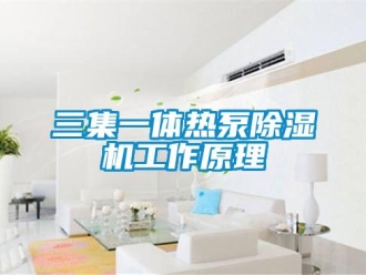 行業新聞三集一體熱泵除濕機工作原理