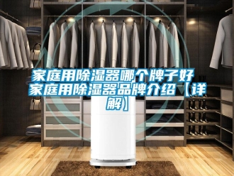 行業(yè)新聞家庭用除濕器哪個牌子好 家庭用除濕器品牌介紹【詳解】