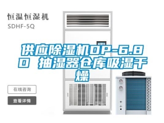企業(yè)新聞供應(yīng)除濕機(jī)DP-6.8D 抽濕器倉(cāng)庫(kù)吸濕干燥
