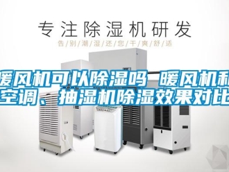 行業(yè)新聞暖風(fēng)機可以除濕嗎 暖風(fēng)機和空調(diào)、抽濕機除濕效果對比