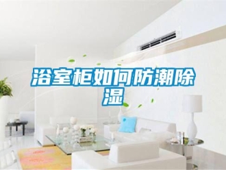 常見問題浴室柜如何防潮除濕