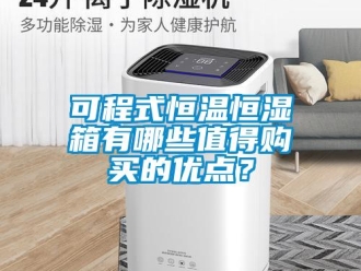 知識百科可程式恒溫恒濕箱有哪些值得購買的優點？