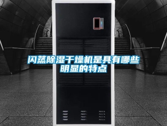 知識百科閃蒸除濕干燥機是具有哪些明顯的特點