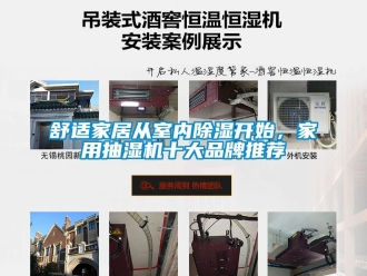 企業(yè)新聞舒適家居從室內除濕開始，家用抽濕機十大品牌推薦